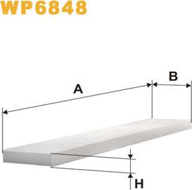 WIX Filters WP6848 - Filtre, air de l'habitacle cwaw.fr