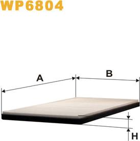 WIX Filters WP6804 - Filtre, air de l'habitacle cwaw.fr