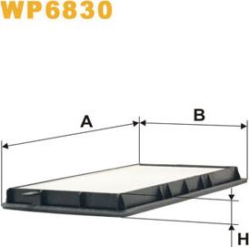 WIX Filters WP6830 - Filtre, air de l'habitacle cwaw.fr