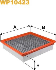 WIX Filters WP10423 - Filtre, air de l'habitacle cwaw.fr