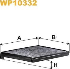 WIX Filters WP10332 - Filtre, air de l'habitacle cwaw.fr