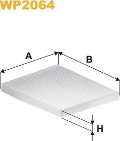 WIX Filters WP2064 - Filtre, air de l'habitacle cwaw.fr