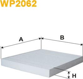 WIX Filters WP2062 - Filtre, air de l'habitacle cwaw.fr