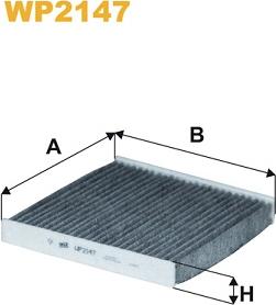 WIX Filters WP2147 - Filtre, air de l'habitacle cwaw.fr