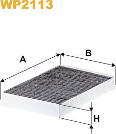 WIX Filters WP2113 - Filtre, air de l'habitacle cwaw.fr