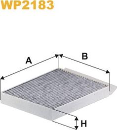 WIX Filters WP2183 - Filtre, air de l'habitacle cwaw.fr