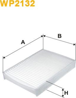 WIX Filters WP2132 - Filtre, air de l'habitacle cwaw.fr