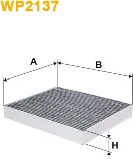 WIX Filters WP2137 - Filtre, air de l'habitacle cwaw.fr