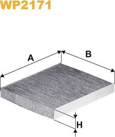 WIX Filters WP2171 - Filtre, air de l'habitacle cwaw.fr