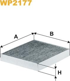 WIX Filters WP2177 - Filtre, air de l'habitacle cwaw.fr