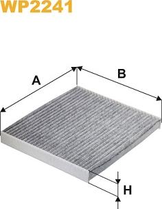 WIX Filters WP2241 - Filtre, air de l'habitacle cwaw.fr