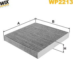 WIX Filters WP2213 - Filtre, air de l'habitacle cwaw.fr