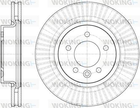 Woking D6994.10 - Disque de frein cwaw.fr