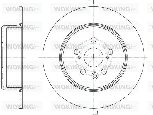 Brake Engineering DI955337 - Disque de frein cwaw.fr