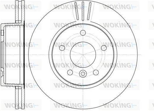 Valeo 186 557 - Disque de frein cwaw.fr