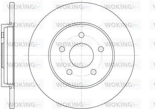 Remsa BDM694810 - Disque de frein cwaw.fr