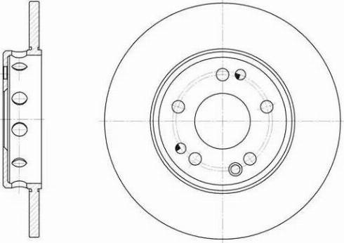 Woking D6311.00 - Disque de frein cwaw.fr