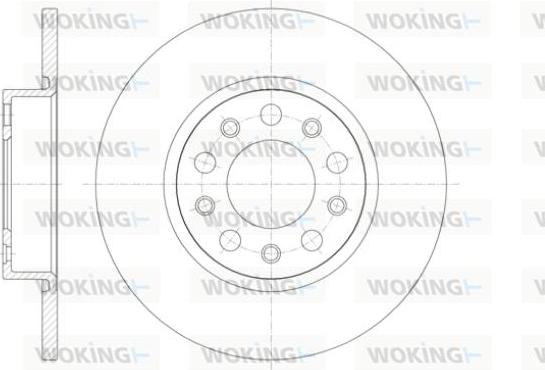 Woking D61426.00 - Disque de frein cwaw.fr