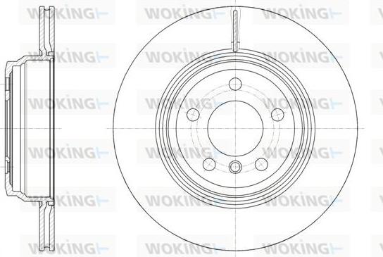 Woking D61547.10 - Disque de frein cwaw.fr