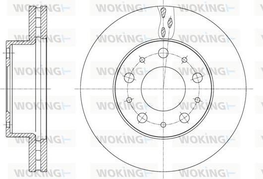 BENDIX 522135 - Disque de frein cwaw.fr