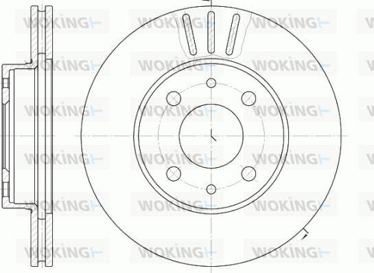 Ferodo DDF148-1 - Disque de frein cwaw.fr