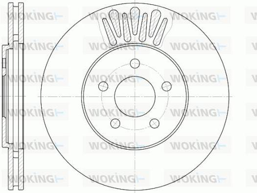 Stellox 6020-9315VK-SX - Disque de frein cwaw.fr