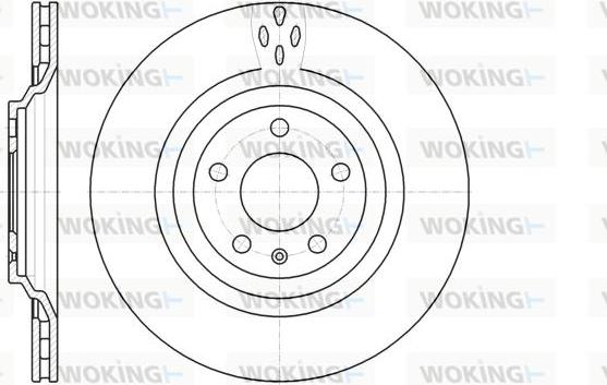 Woking D61309.10 - Disque de frein cwaw.fr