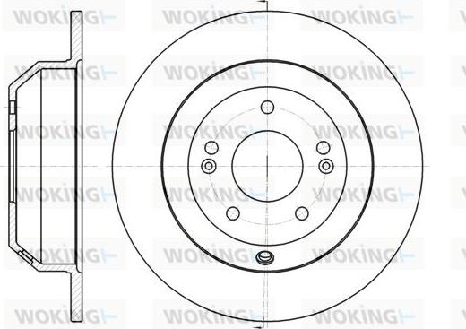 Delco Remy RAD2181C - Disque de frein cwaw.fr