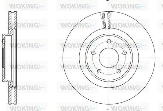 Woking D61790.10 - Disque de frein cwaw.fr