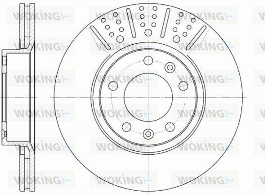 Woking D6265.10 - Disque de frein cwaw.fr