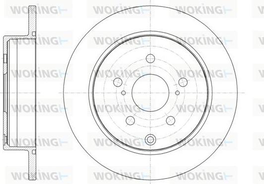 Woking D62056.00 - Disque de frein cwaw.fr