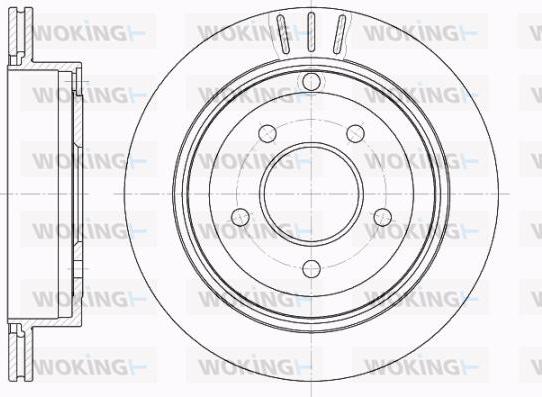 Woking D62006.10 - Disque de frein cwaw.fr