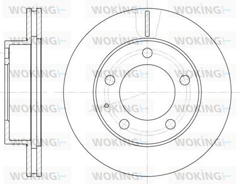 Woking D6203.10 - Disque de frein cwaw.fr