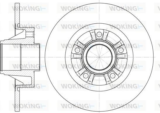 BENDIX 522110 - Disque de frein cwaw.fr