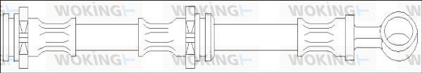 Woking G1904.28 - Flexible de frein cwaw.fr