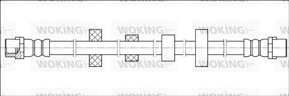 Woking G1900.84 - Flexible de frein cwaw.fr