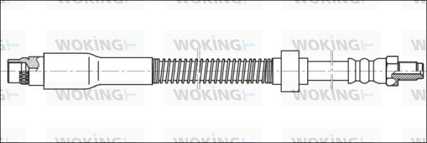 Woking G1901.34 - Flexible de frein cwaw.fr