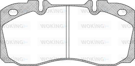 Valeo 671511 - Kit de plaquettes de frein, frein à disque cwaw.fr