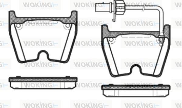 BENDIX 510907 - Kit de plaquettes de frein, frein à disque cwaw.fr