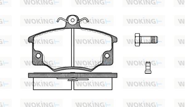 ATE 13 0460 2944 2 - Kit de plaquettes de frein, frein à disque cwaw.fr