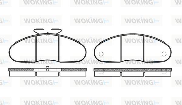 Textar 29706 170  0 5 T4047 - Kit de plaquettes de frein, frein à disque cwaw.fr