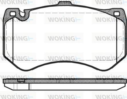 Valeo 671557 - Kit de plaquettes de frein, frein à disque cwaw.fr