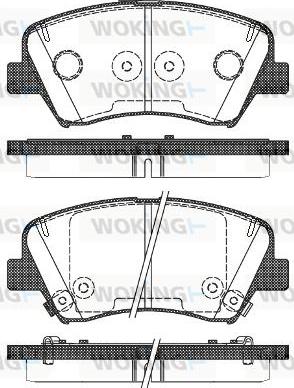 Textar 2570801SC - Kit de plaquettes de frein, frein à disque cwaw.fr