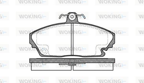 Motaquip VXL256 - Kit de plaquettes de frein, frein à disque cwaw.fr