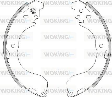 Woking Z4471.00 - Mâchoire de frein cwaw.fr