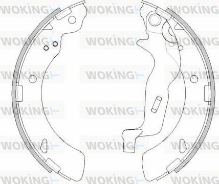 Woking Z4294.00 - Mâchoire de frein cwaw.fr