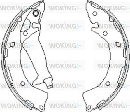 Woking Z4248.00 - Mâchoire de frein cwaw.fr