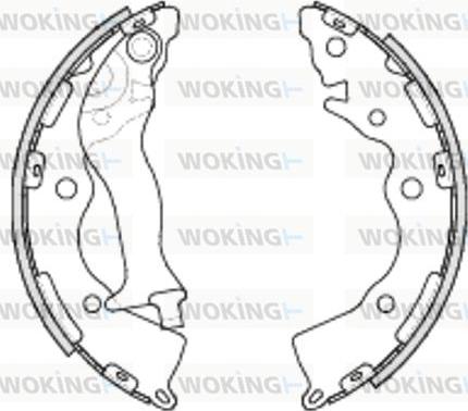 Woking Z4234.00 - Mâchoire de frein cwaw.fr