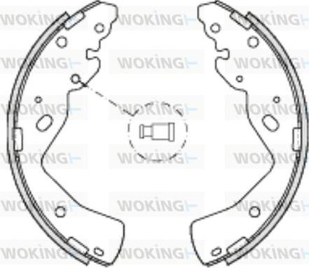 Woking Z4232.00 - Mâchoire de frein cwaw.fr