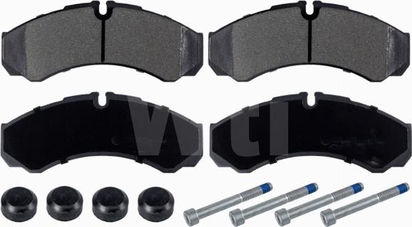 Wti Automotive K971011 - Kit de plaquettes de frein, frein à disque cwaw.fr